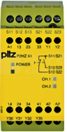 P2HZ X1 115VAC 3n/o 1n/c Przekaźnik bezpieczeństwa kontrola dwuręczna