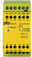 P2HZ X1 120VAC 3n/o 1n/c Przekaźnik bezpieczeństwa kontrola dwuręczna