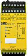 P2HZ X1P 24VAC 3n/o 1n/c 2so Przekaźnik bezpieczeństwa kontrola dwuręczna