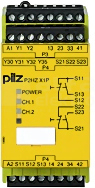P2HZ X1P 42VAC 3n/o 1n/c 2so Przekaźnik bezpieczeństwa kontrola dwuręczna