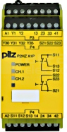 P2HZ X1P 115VAC 3n/o 1n/c 2so Przekaźnik bezpieczeństwa kontrola dwuręczna