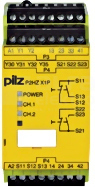 P2HZ X1P 230VAC 3n/o 1n/c 2so Przekaźnik bezpieczeństwa kontrola dwuręczna