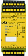 P2HZ X1P C 24VAC 3n/o 1n/c 2so Przekaźnik bezpieczeństwa kontrola dwuręczna