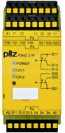 P2HZ X1P C 42VAC 3n/o 1n/c 2so Przekaźnik bezpieczeństwa kontrola dwuręczna