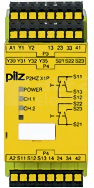 P2HZ X1P C 24VDC 3n/o 1n/c 2so Przekaźnik bezpieczeństwa kontrola dwuręczna