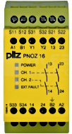 PNOZ 16 230VAC 24VDC 2n/o Przekaźnik bezpieczeństwa mata naciskowa