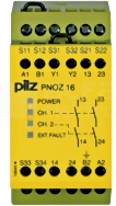 PNOZ 16 240VAC 24VDC 2n/o Przekaźnik bezpieczeństwa mata naciskowa