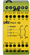 PNOZ 16S 120VAC 24VDC 2n/o 2so Przekaźnik bezpieczeństwa mata naciskowa