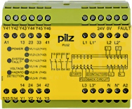 PU3Z 24VDC 3n/o 1n/c 6so Przekaźnik bezpieczeństwa kontrola zatrzymania