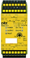 PSWZ X1P C 0,0075-0,5V/24-240VACDC Przekaźnik bezpieczeństwa kontrola zatrzymania