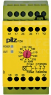 PZA 300/24VDC 1n/o 2n/c Przekaźnik bezpieczeństwa nadzór czasowy