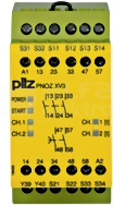 PNOZ XV3 10/24VDC 3n/o 2n/o t fix Przekaźnik bezpieczeństwa nadzór czasowy