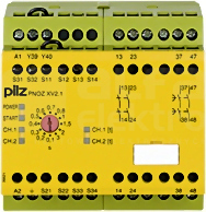 PNOZ XV2.1 3/24-240VACDC 2n/o 2n/o t Przekaźnik bezpieczeństwa nadzór czasowy