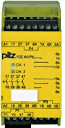 PZE X4VP8 24VDC 4n/o Przekaźnik bezpieczeństwa rozszerzenie styków