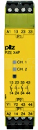 PZE X4P 24VDC 4n/o Przekaźnik bezpieczeństwa rozszerzenie styków