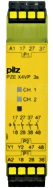PZE X4VP C 3/24VDC 4n/o fix Przekaźnik bezpieczeństwa rozszerzenie styków