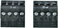 PNOZ X Set plug in screw terminals P1+P2 Przekaźnik bezpieczeństwa akcesoria