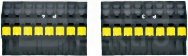 PNOZ X Set spring loaded terminals P3+P4 Przekaźnik bezpieczeństwa akcesoria