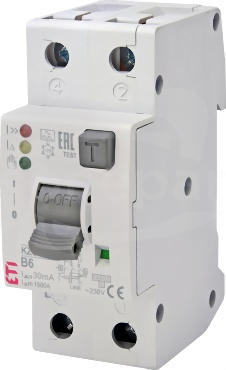 KZS-2M2p EDI A B16/0.03 Wyłącznik różnicowo-nadprądowy