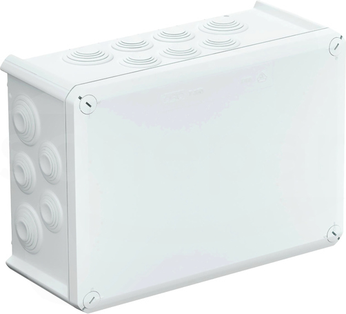 T350 biała IP66 z dławikami Puszka natynkowa 285x201x120
