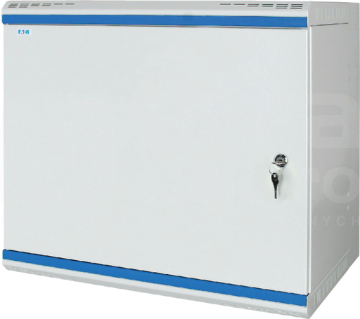 NWS-4B12/BL/ZS Szafa 19 z drzwiami metalowa