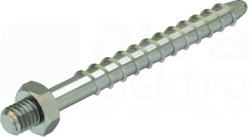 MMS-ST M6 6x60 KOŁEK STALOWY