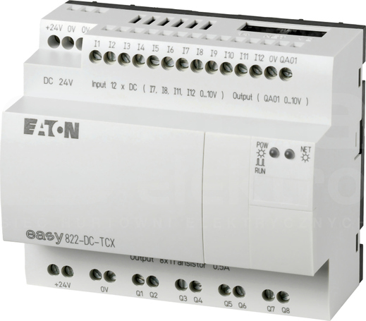 EASY822-DC-TCX MODUŁ PROGRAMOWALNY