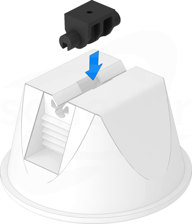 165 MBG UH Adapter uchwytu dachowego