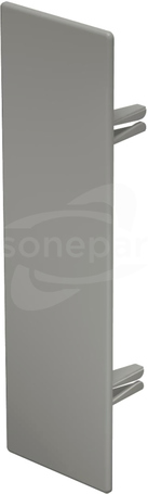 WDK HE60210GR (60X210mm) Końcówka kanału szary
