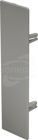 WDK HE60230GR (60X230mm) Końcówka kanału szary