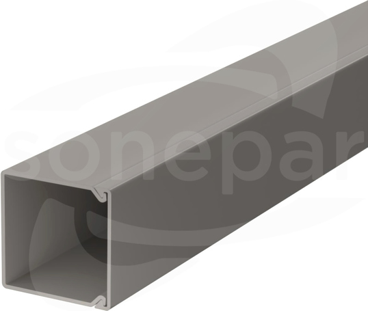 WDK25025 (25x25x2000mm) Kanał kablowy szary