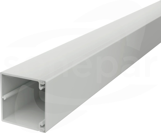 WDK60060LGR (60x60x2000mm) Kanał kablowy jasnoszary