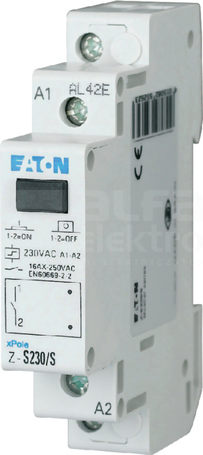 Z-S230/S 230VAC 16A 1NO Przekaźnik bistabilny