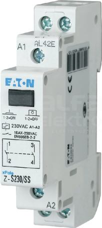 Z-S230/SS 230VAC 16A 2NO Przekaźnik bistabilny