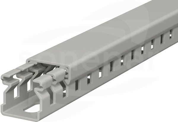 LK4 15015 15x15x2000 szary Kanał grzebieniowy