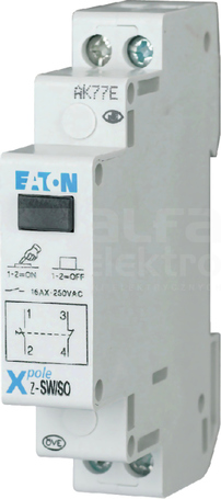Z-SW/SO 250VAC 16A 1NO+1NC Przekaźnik impulsowy