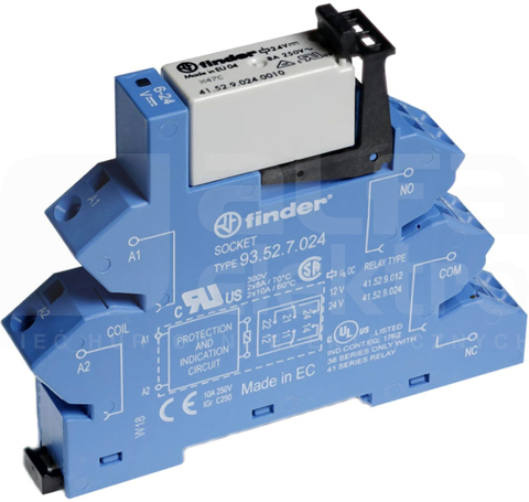 38.62.0.024.0060 2P 24V AC/DC Moduł sprzęgający przekaźnik