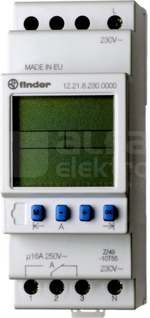 12.21.8.230.0000 1P 230VAC Programator tygodn.elektr.