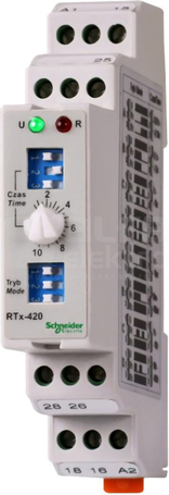 RTx-420 24V-230VAC/DC Przekaźnik czasowy uniwersalny