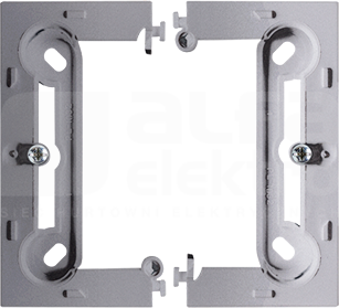 BASIC NEOS stal inox Puszka natynkowa składana