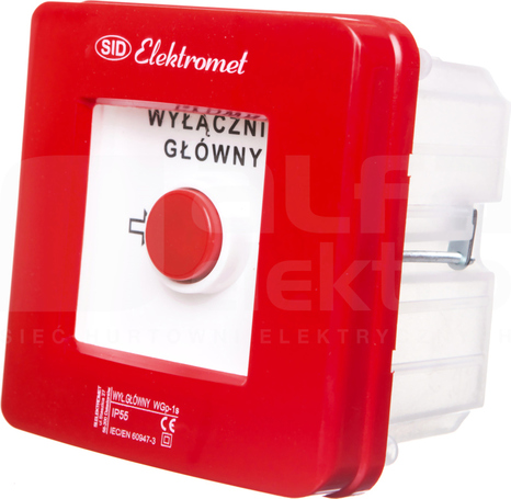 WGp-2s 2z PRZYCISK GŁÓWNY PODTYNKOWY