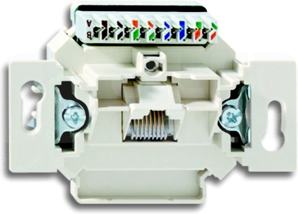 0220-507 RJ45 kat.5e GNIAZDO PRZYŁĄCZENIOWE UAE