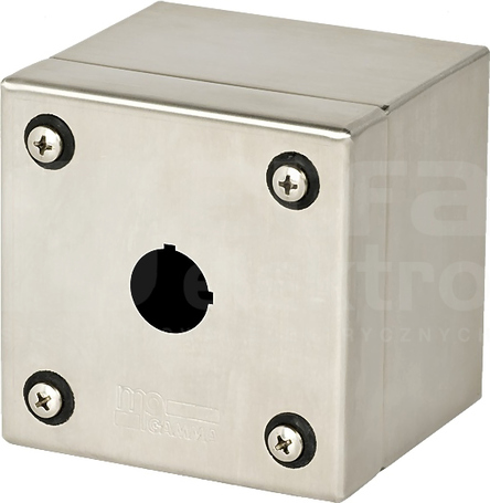 SAX 10 inox Obudowa kasety 1 otwór