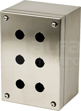 SAX 60 inox Obudowa kasety 6 otworów
