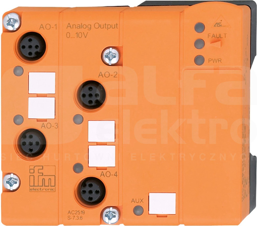 CLASSICLINE90 4AO (V) M12 IP67 Moduł CLASSICLINE