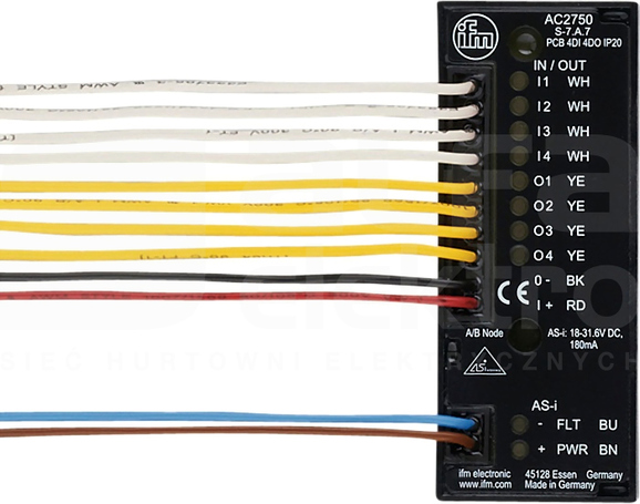 PCB 4DI 4DO T W A/B Moduł AS-i PCB