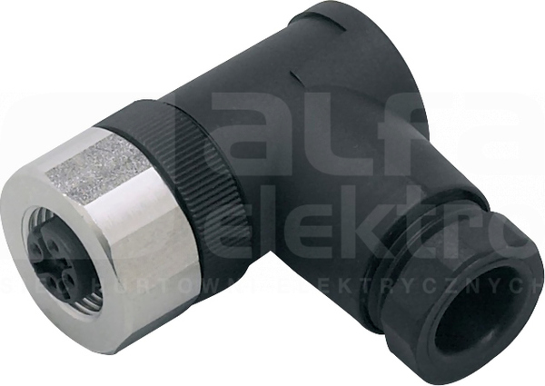 SDOAH040VASFKPG M12 4P Wtyk żeński kątowy