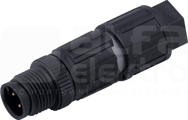 SSTGH040MSSFKSK M12 4P Wtyk męski prosty