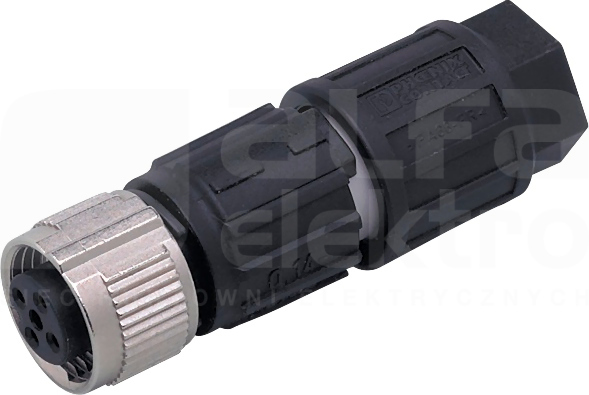 SDOGH040MSSFKSK M12 4P Wtyk żeński prosty