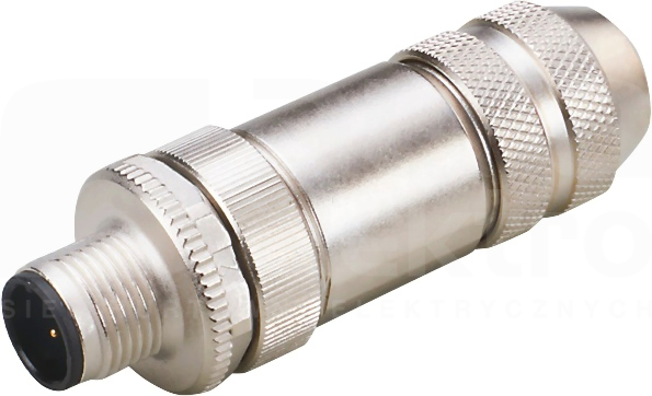 SSTGH040MSSFKSG M12 4P Wtyk męski prosty